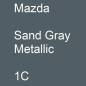 Preview: Mazda, Sand Gray Metallic, 1C.